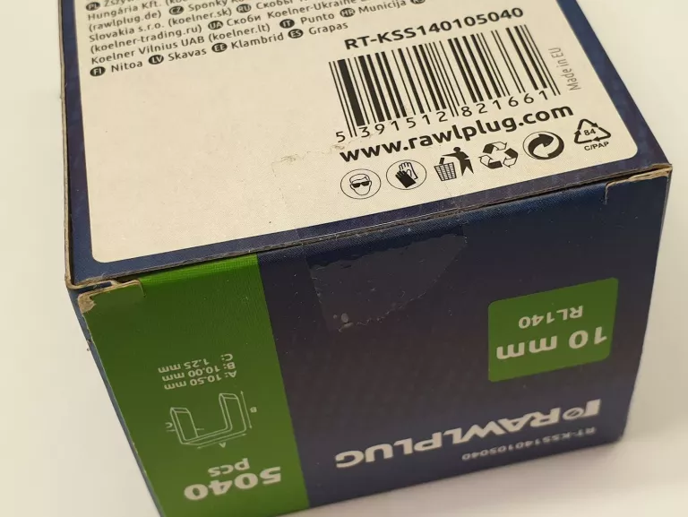 ZSZYWKI RAWLPLUG RL140 10 MM RT-KSS140105040 5040
