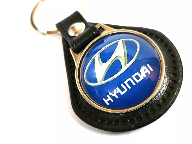 HYUNDAI BRELOCZEK DO KLUCZY PREMIUM - SKÓRA -