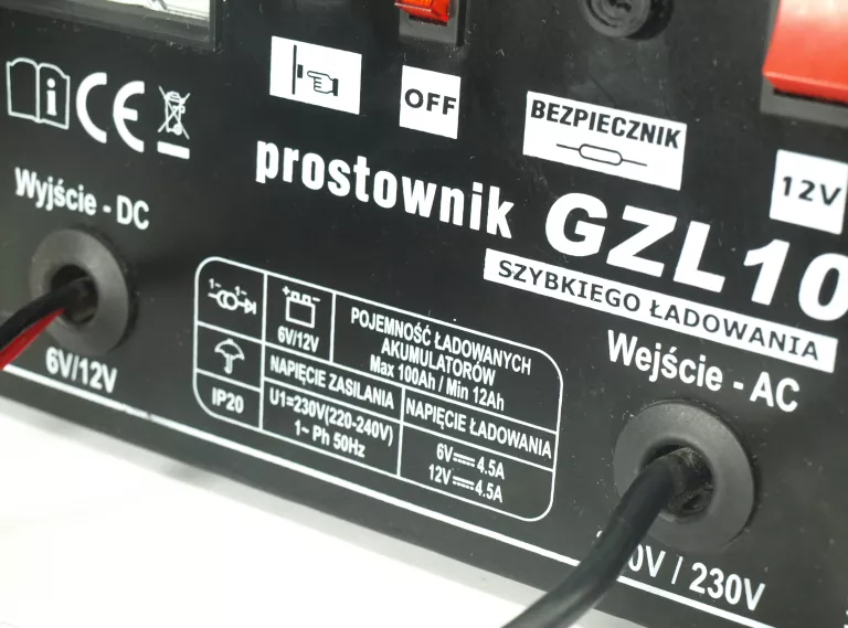 PROSTOWNIK EGA GZL-10 6/12 V