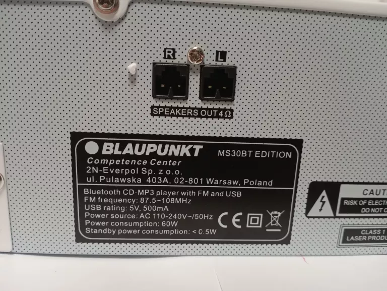 WIEŻA BLAUPUNKT MS30BT