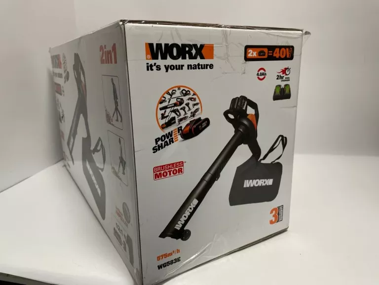 DMUCHAWA DO LIŚCI AKUMULATOROWY WORX WG583E