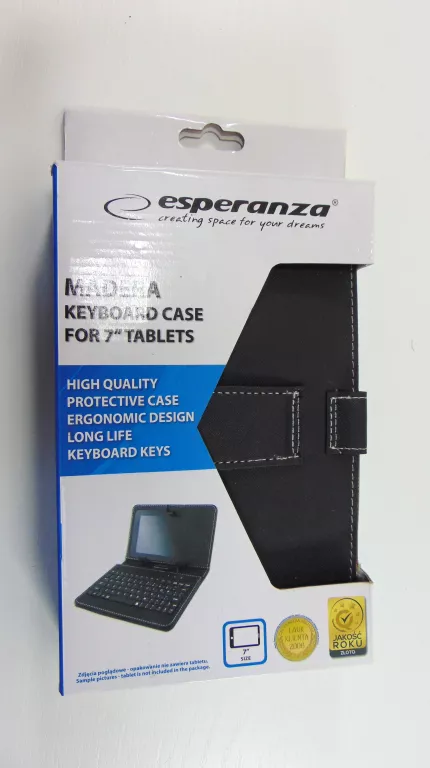 ETUI Z KLAWIATURA DO TABLETÓW 7" ESPERANZA