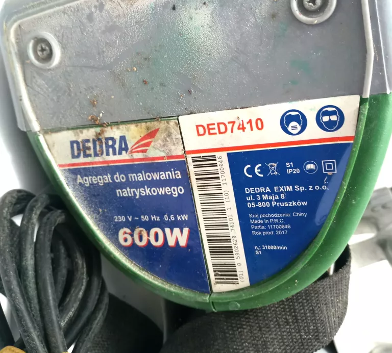 AGREGAT MALARSKI HVLP 600W