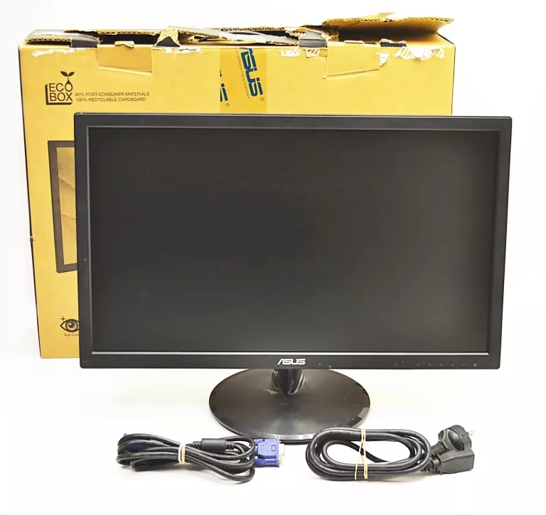 MONITOR ASUS VP228DE + OKABLOWANIE, PUDEŁKO