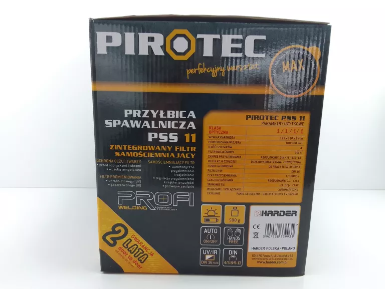 PRZYŁBICA SPAWALNICZA PIROTEC PSS 11 #IGŁA