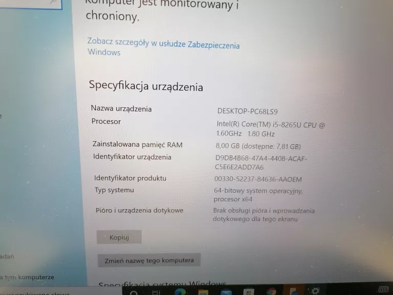 LAPTOP LENOVO THINKPAD L490 AD