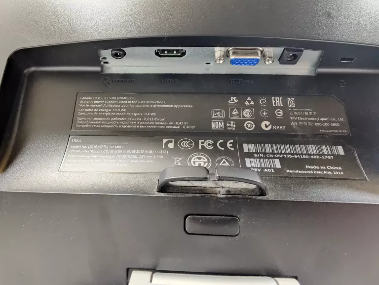 MONITOR LCD DELL S2340LC 23' 1920X1080