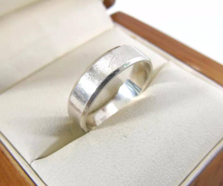 SUPER SREBRNA OBRĄCZKA PR925 R.15