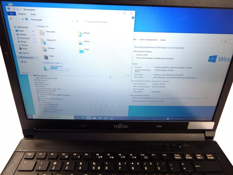 LAPTOP FUJITSU LIFEBOOK E544 I5-4210M,16/120GB SS