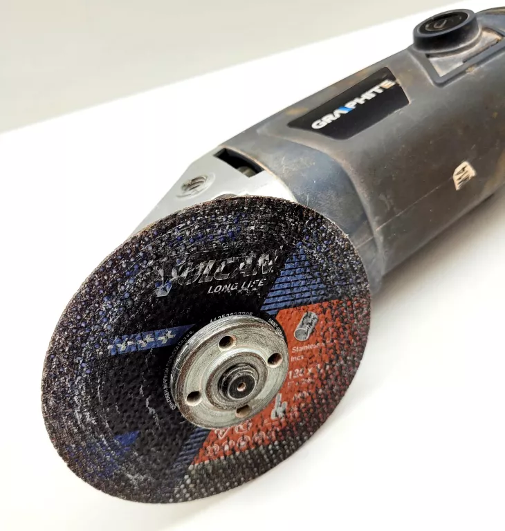 GRAPHITE SZLIFIERKA KĄTOWA 59G097 USZKODZONA