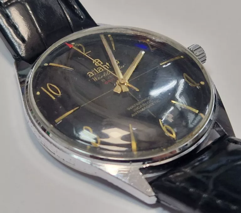 ATLANTIC WORLDMASTER 21 JEWELS ORIGINAL 37MM