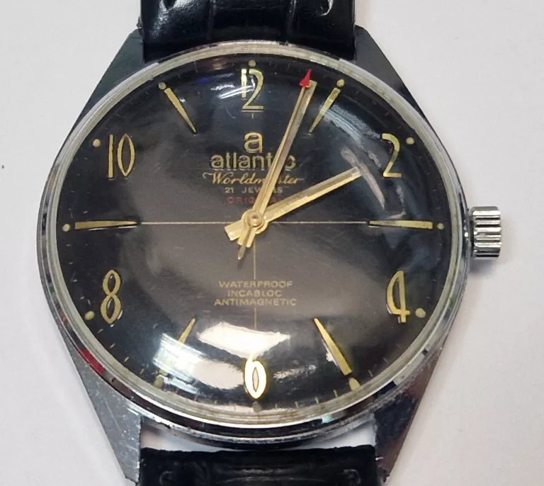 ATLANTIC WORLDMASTER 21 JEWELS ORIGINAL 37MM