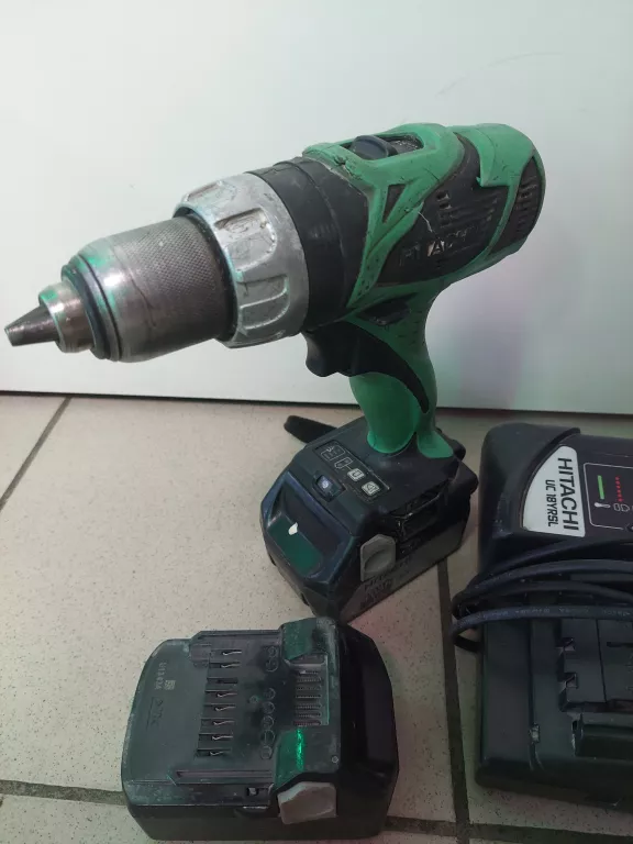WKRĘTARKA HITACHI DS18DBL 2 AKUMULATORY + ŁAD