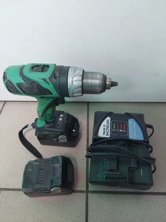 WKRĘTARKA HITACHI DS18DBL 2 AKUMULATORY + ŁAD
