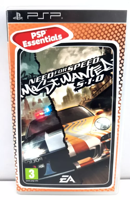 NFS MOST WANTED PSP