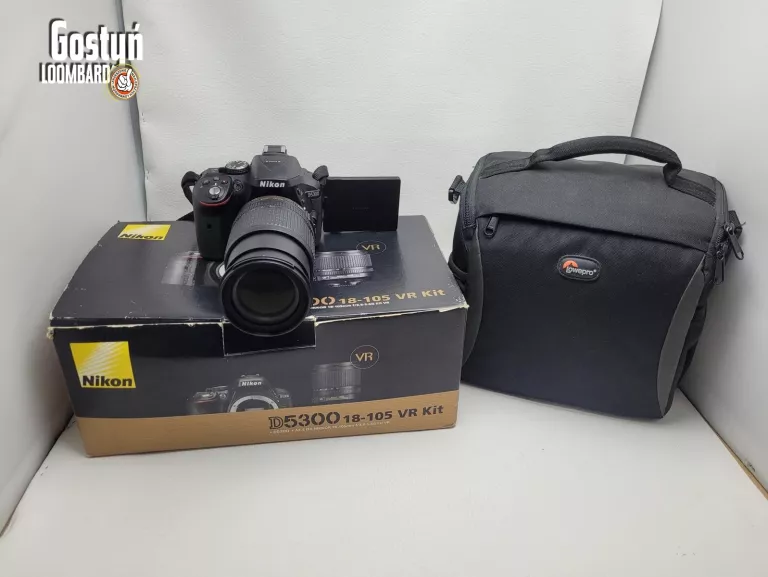 APARAT NIKON D5300 + OBIEKTYW NIKKOR VR 18-105MM