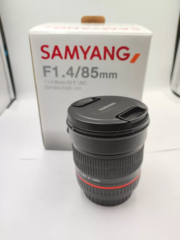 OBIEKTYW SAMYANG F1.4/85MM AS IF UMC PUDEŁKO