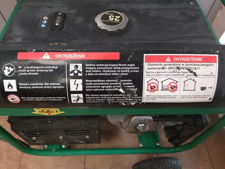 GENERATOR PRĄDU HAGEN PTG8700 25L 7200W