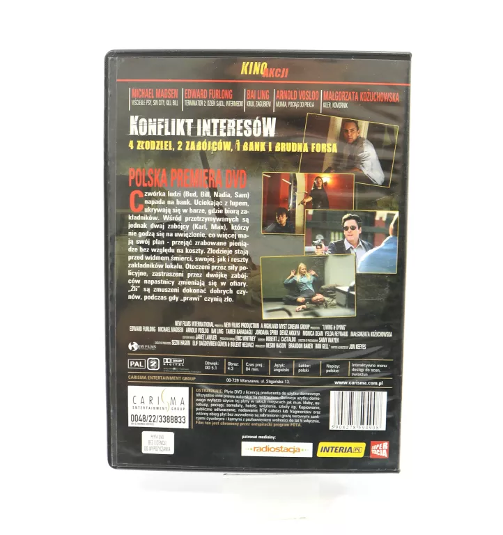 FILM NA DVD - KONFLIKT INTERESÓW