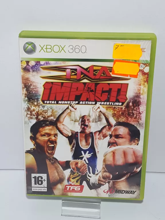 GRA NA XBOX 360 TNA IMPACT TOTAL NONSTOP ACTION