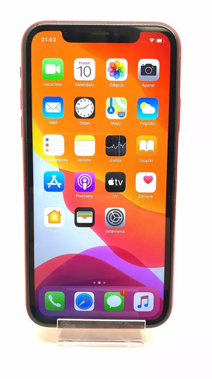 TELEFON IPHONE 11 RED 128GB BEZ RAT JAK NOWY!