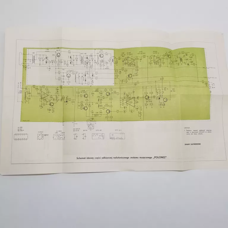 POLONEZ STEREO DSS-361 UNITRA DIORA, ZGZ-20/4-H5
