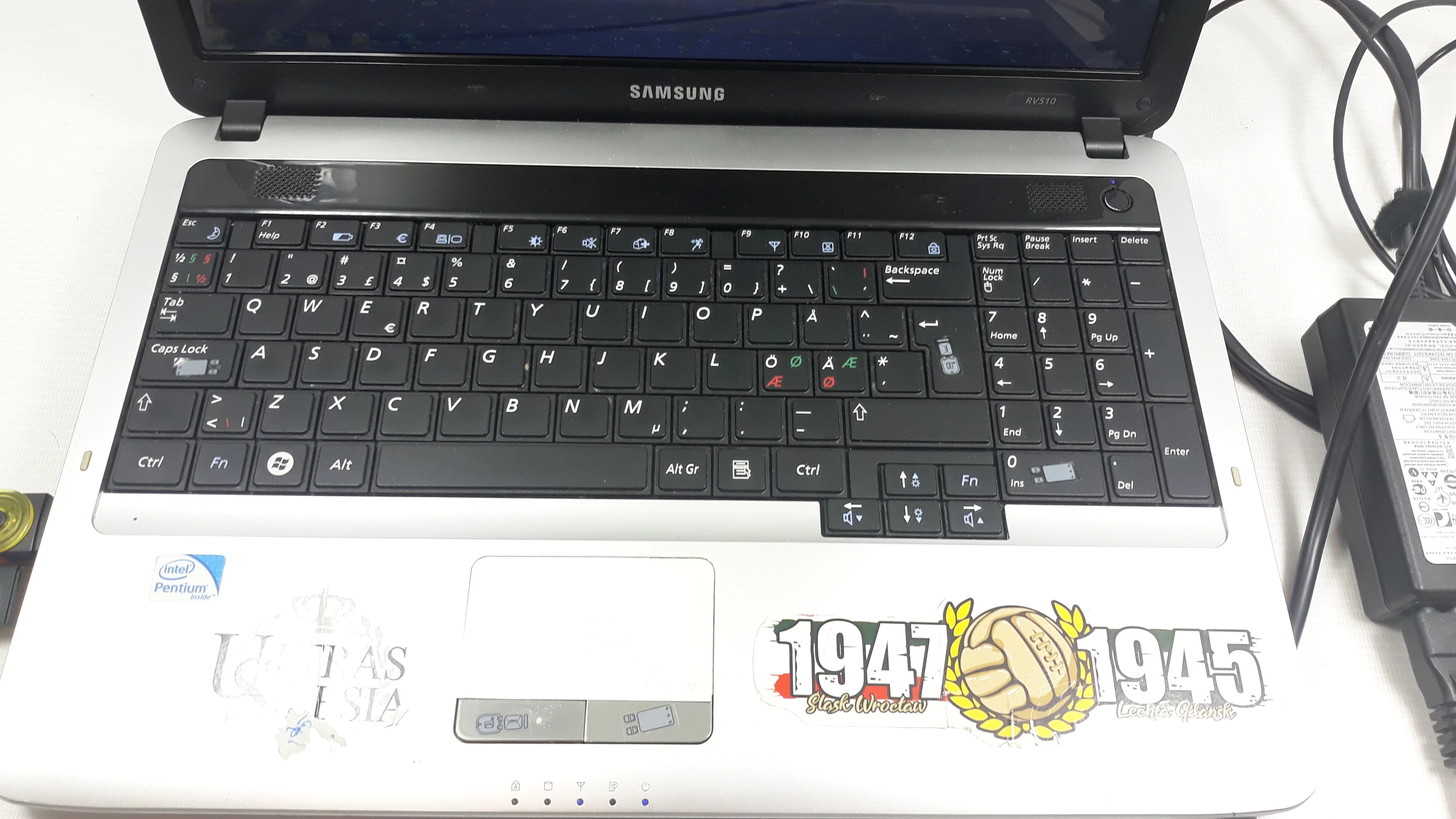 laptop-samsung-rv510-zasilacz-stan-uzywany