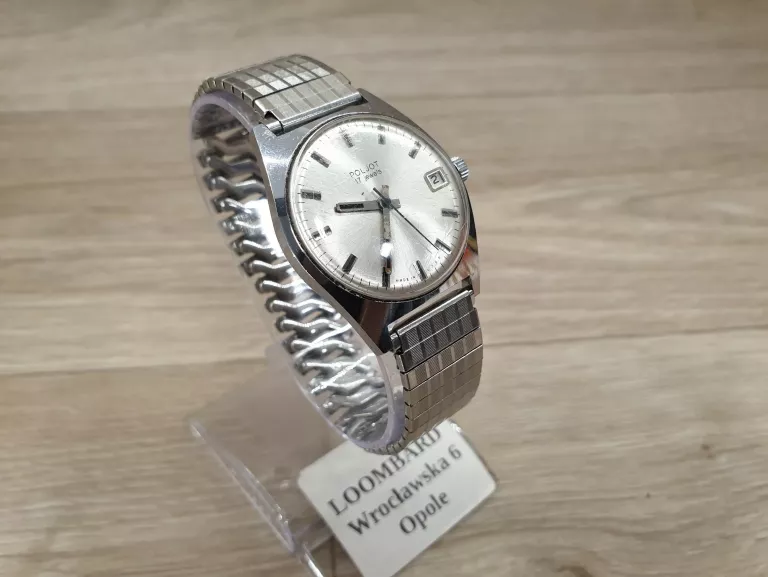 ZEGAREK MECHANICZNY POLJOT 17 JEWELS MADE IN USSR