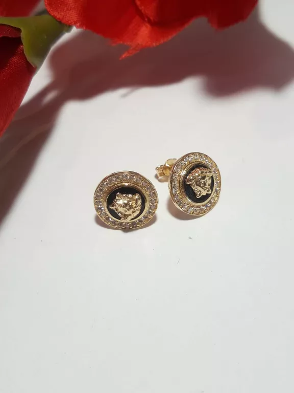 zlote-kolczyki-meduza-pr-585-352g-kamien-cyrkonia