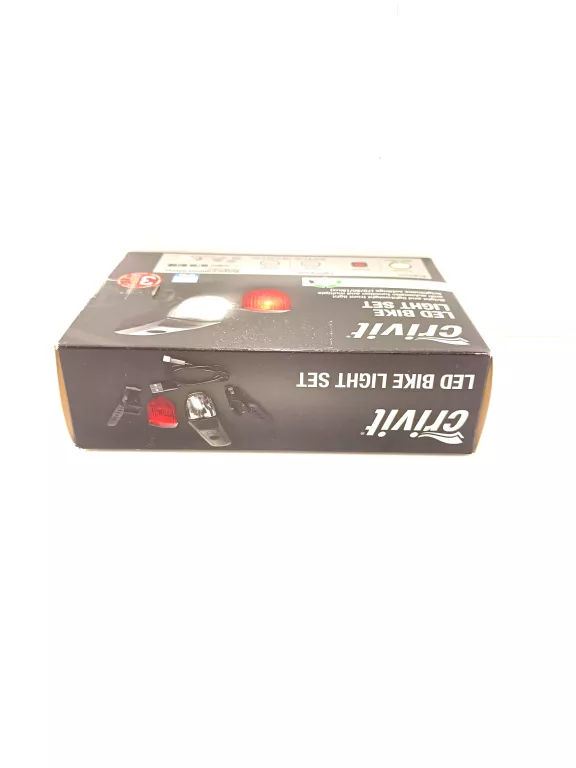 LAMPKA ROWEROWA CRIVIT LED BIKE LIGHT SET