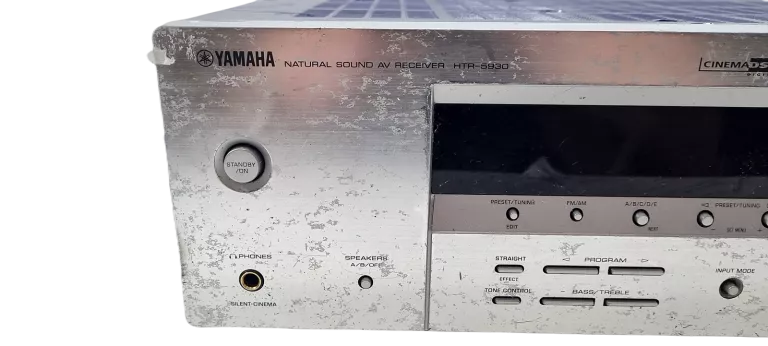 amplituner-yamaha-htr-5930-srebrny-tanio-stan-uzywany