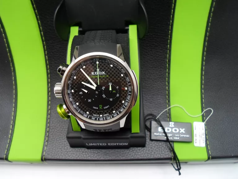 ZEGAREK EDOX X-TREME PILOT III 10303 LIMITOWANY
