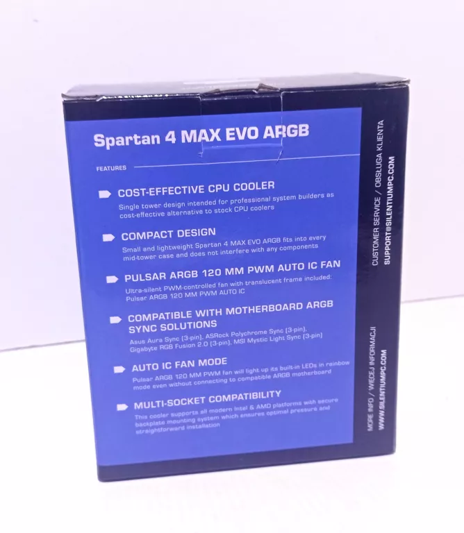 chlodzenie-cpu-silentiumpc-spartan-4-max-evo-argb-stan-uzywany