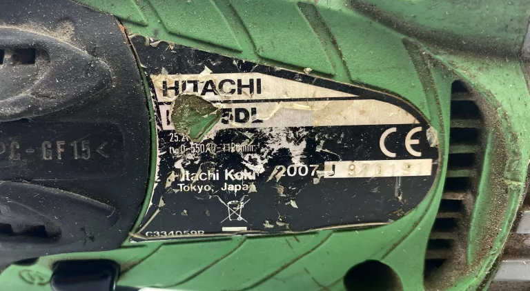 MŁOTOWIERTARKA HITACHI DH25DL KOMPLET 2007R.
