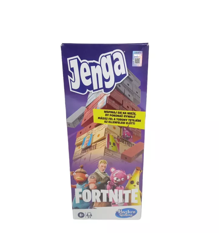HASBRO GRA ZRĘCZNOŚCIOWA JENGA FORTNITE