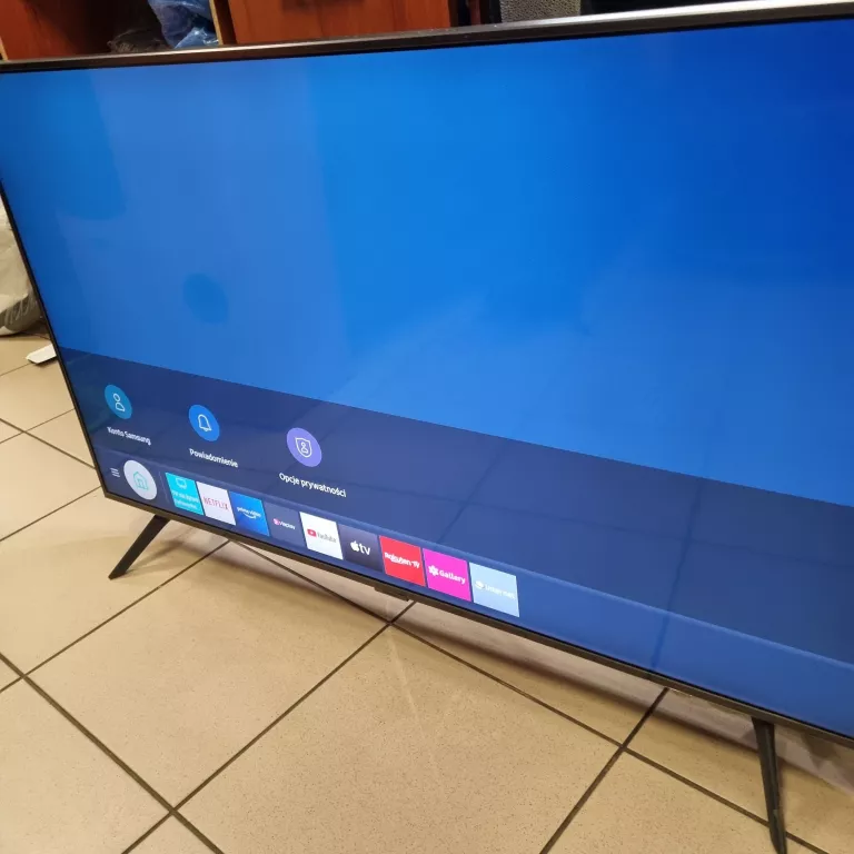 TELEWIZOR SAMSUNG 43 CALE UE43AU7172 KOMPLET