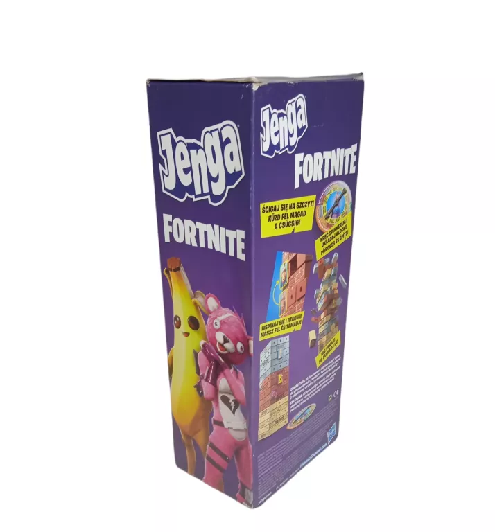 HASBRO GRA ZRĘCZNOŚCIOWA JENGA FORTNITE