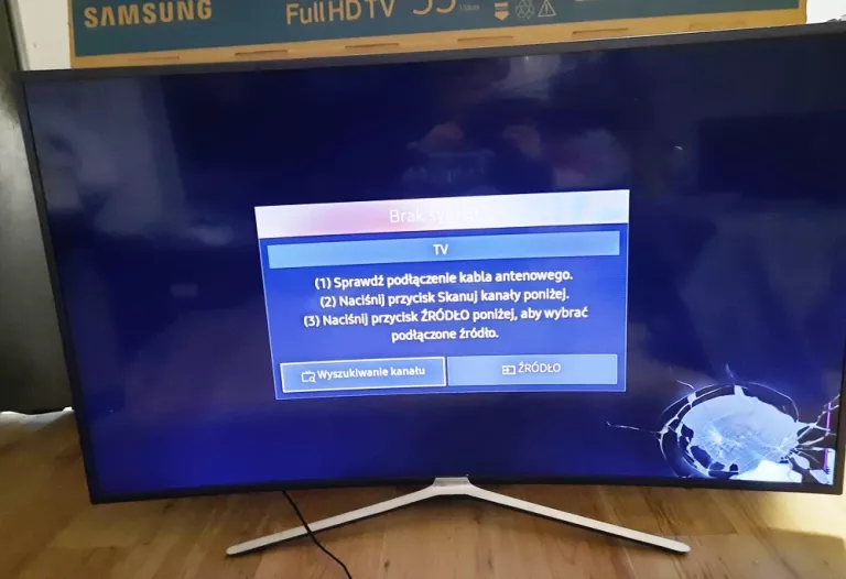 TELEWIZOR SAMSUNG UE55K6370SS @NA CZĘŚCI@