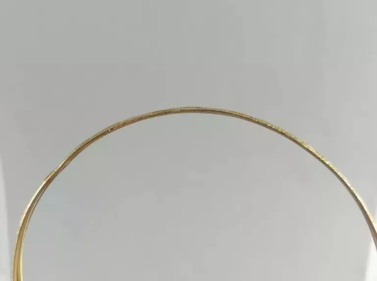 SZTYWNA ZŁOTA BRANSOLETKA P375 3,33G 7CM