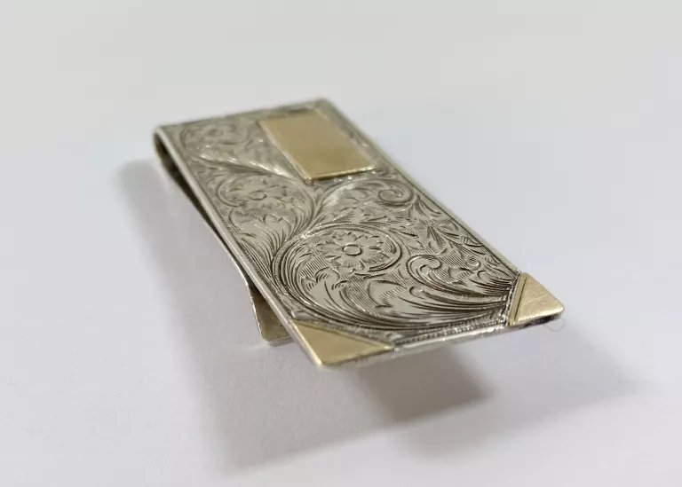 srebrny-klips-na-banknoty-zloto-10k-stan-uzywany