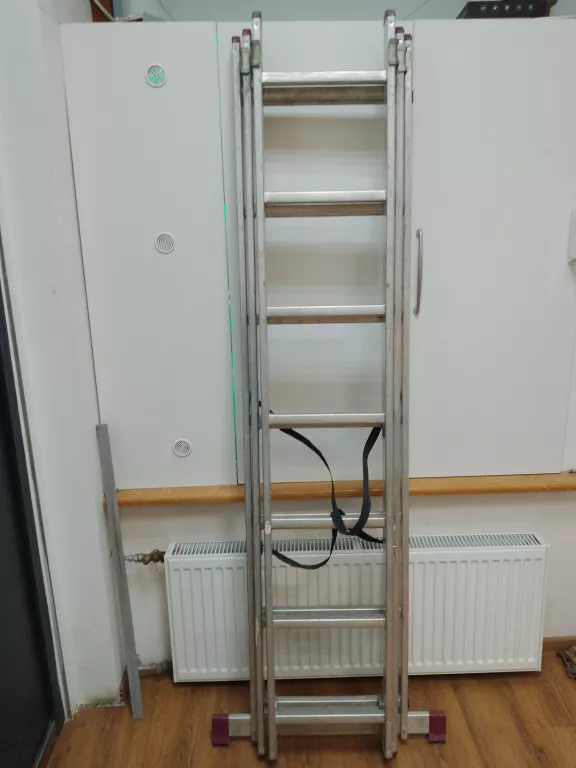 DRABINA ALUMINIOWA CORDA 3X7 4.20M KRAUSE