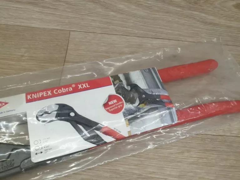 KNIPEX SZCZYPCE DO RUR COBRA XXL [8701560]
