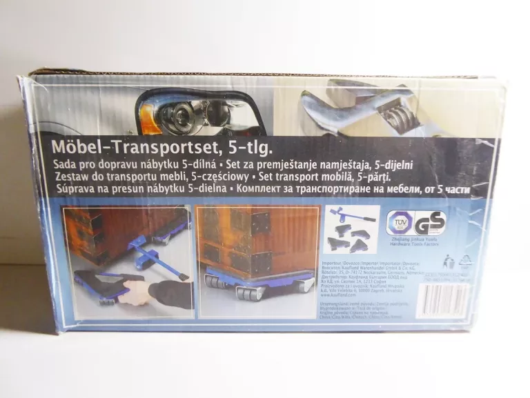 ROLKI TRANSPORTOWE MÖBEL TRANSPORT 5-TLG