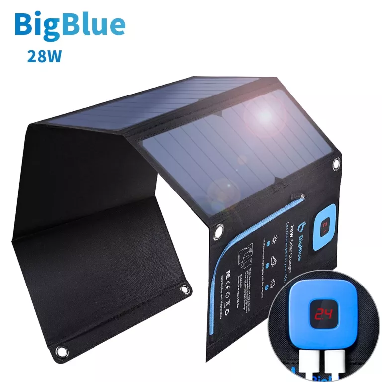 LADOWARKA SOLARNA BIG BLUE 28W