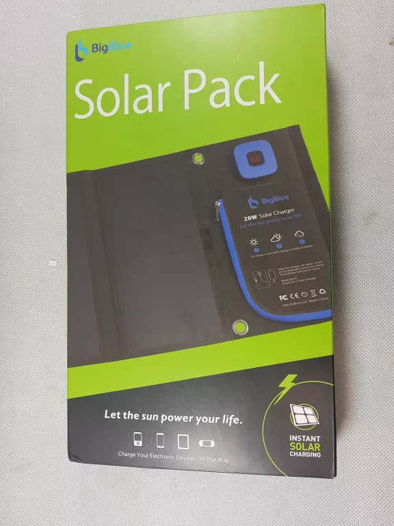 LADOWARKA SOLARNA BIG BLUE 28W