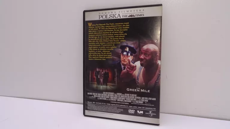 PŁYTA DVD FILM ZIELONA MILA