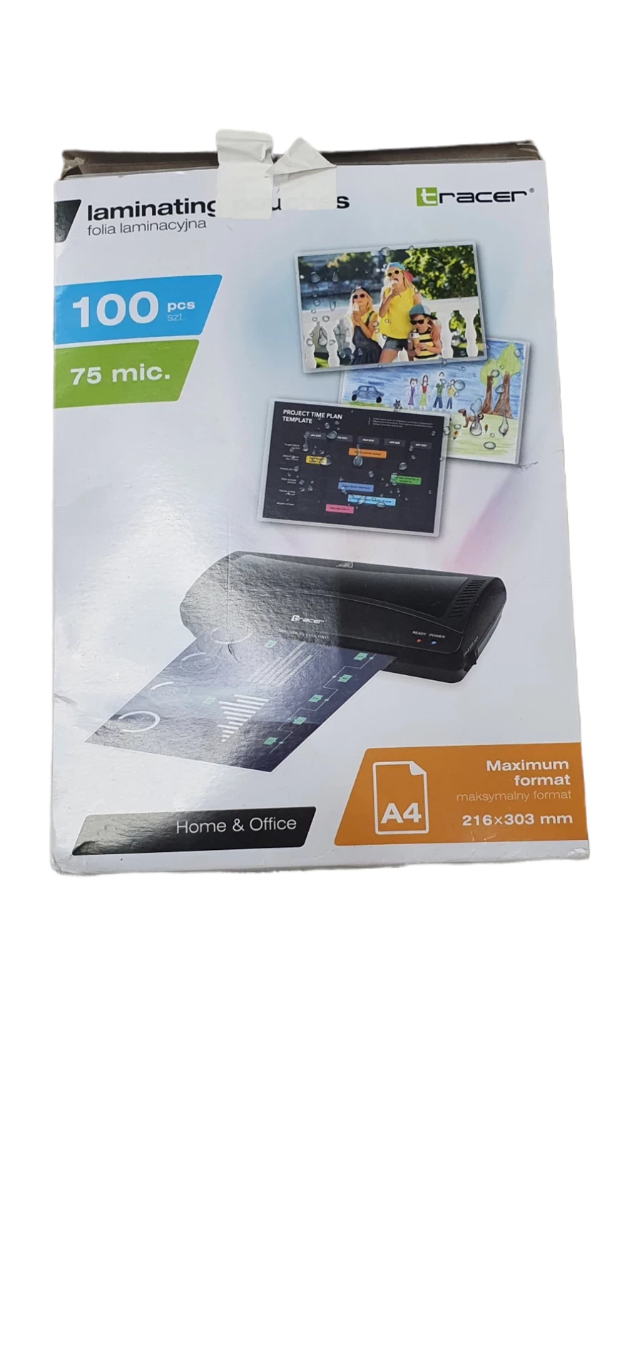 LAMINATOR TRACER TRLA4 ZGRZEWARKA CIEPŁO / ZIMNO Laminatory