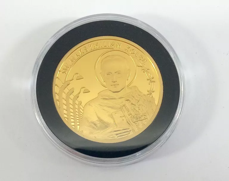 MEDAL KOLEKCJONERSKI ŚWIĘTY MAKSYMILIAN KOLBE