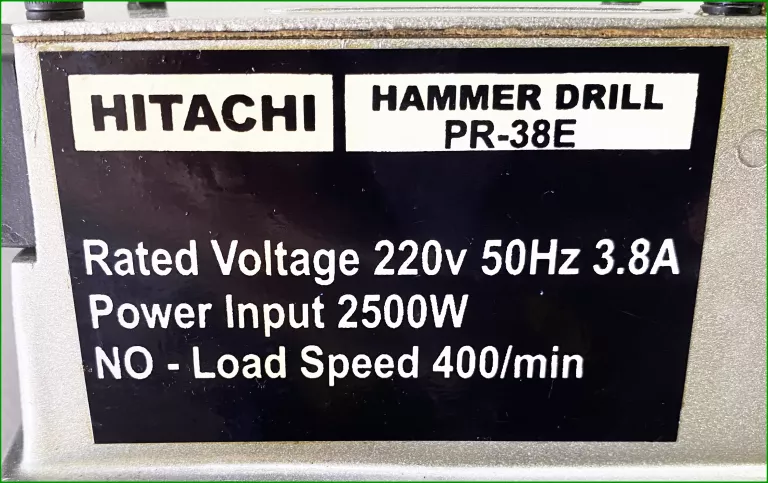 MŁOTOWIERTARKA HITACHI PR-38E