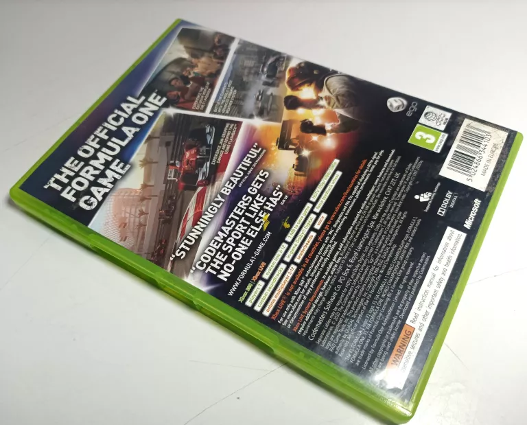 GRA XBOX 360 FORMUŁA 2010